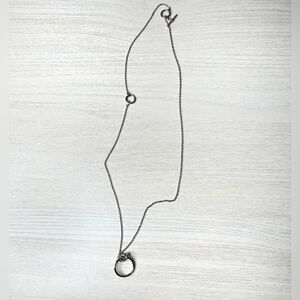 Celine silver knot necklace - preowned